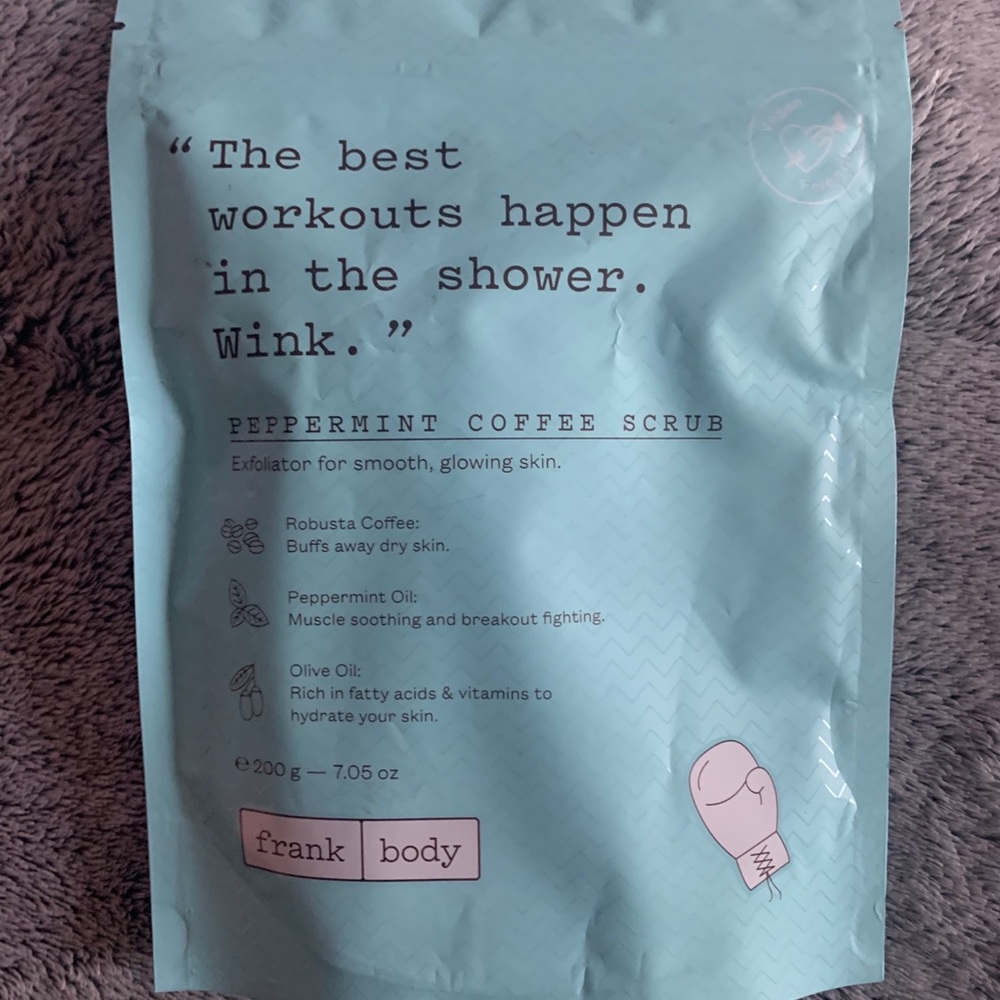 Peppermint Coffee Scrub Frank Body